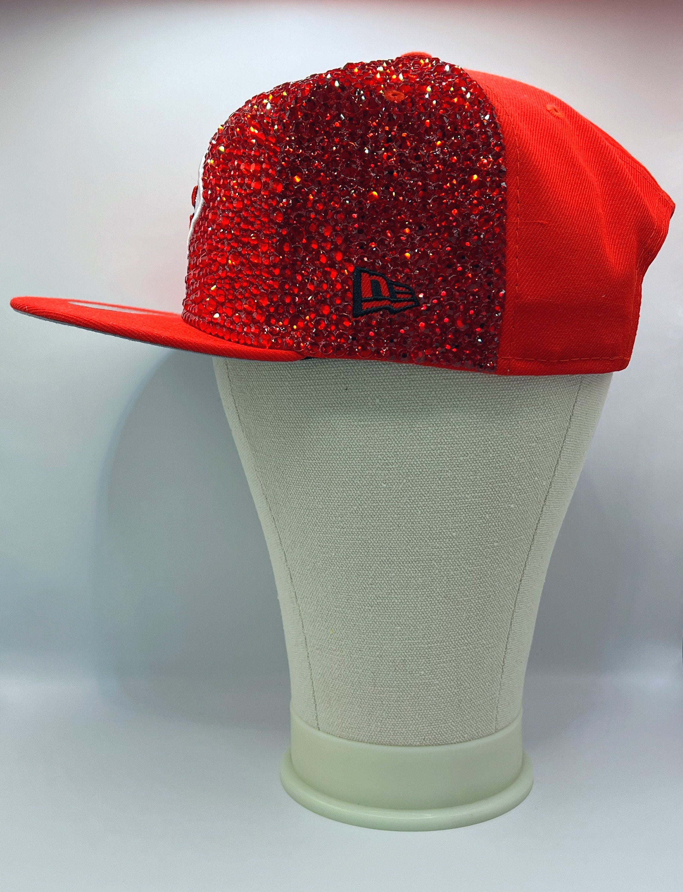 Kansas City Chiefs Rhinestone Hat (Premium)