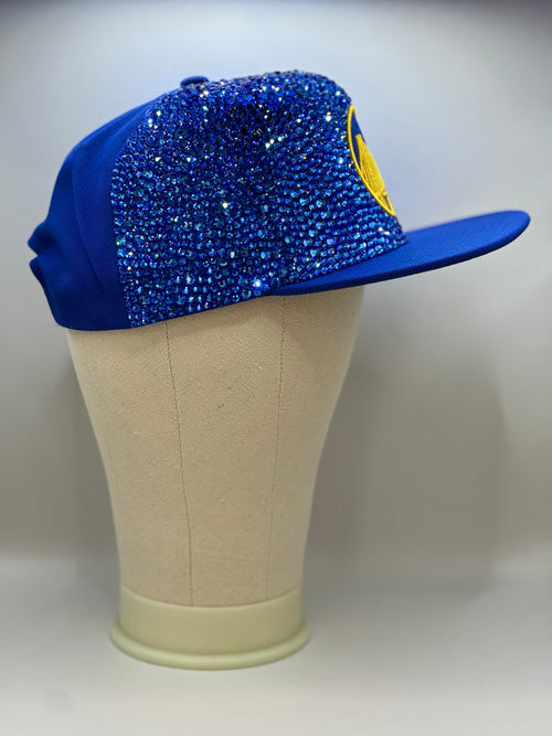 Golden State Warriors Rhinestone Hat (Premium)