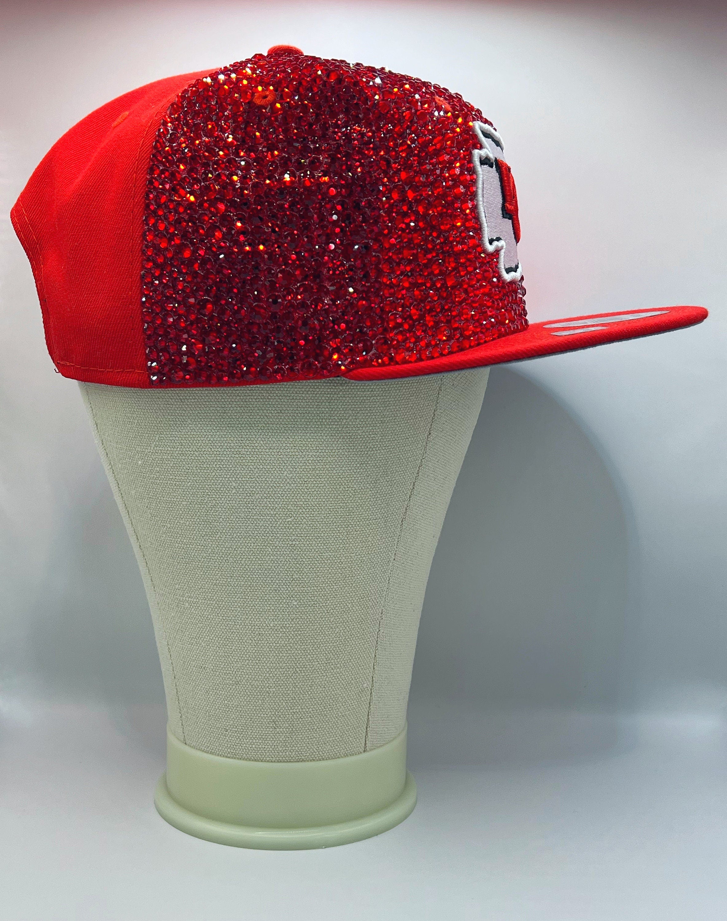 Kansas City Chiefs Rhinestone Hat (Premium)