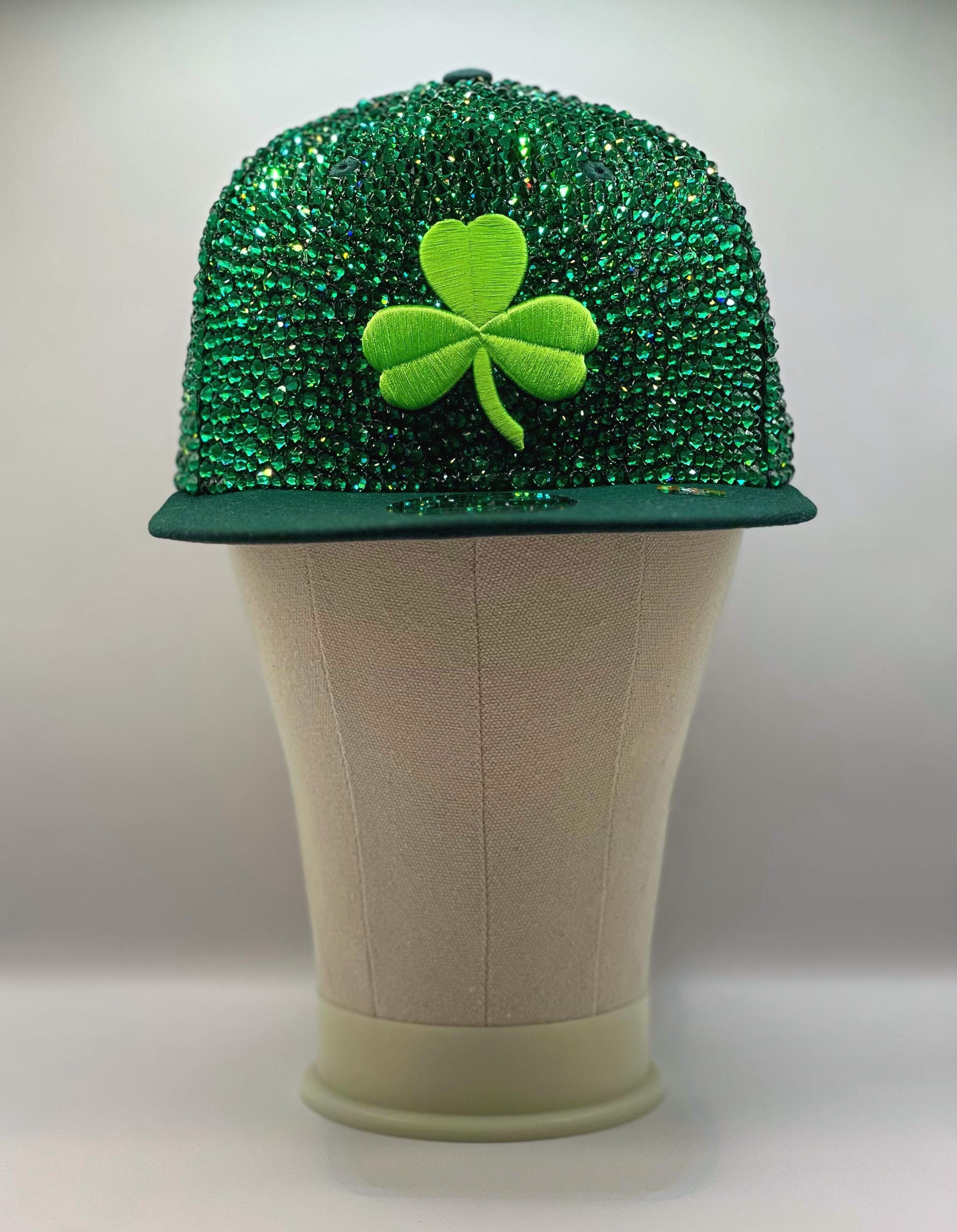 Boston Celtics Rhinestone Hat (Premium)
